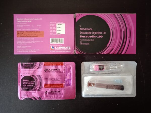 Decatrolin  Nandrolone Decanoate  100 mg Injection pack