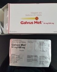 Galvus Met Vildagliptin 50mg And Metformin Hydrochloride 850mg Tablet