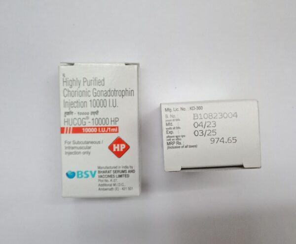 Hucog Human Chorionic Gonadotropin 10000 IU Injection
