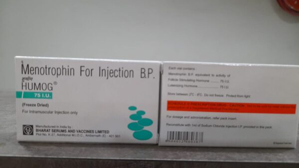 Humog  Menotropin 75 IU Injection