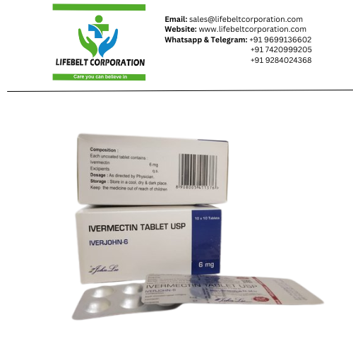 IverJohn Ivermectin 6 mg Tablet