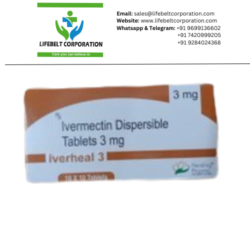 Iverheal Ivermectin 3 mg Tablet