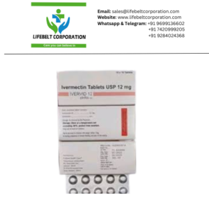 Ivervid  Ivermectin 12 mg Tablet