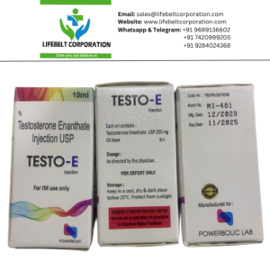 Testo E Testosterone Enanthate  250 mg Injection 10 ml Vial