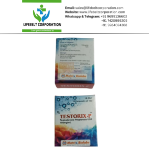 Testorix P Testosterone Propionate  100 mg Injection 1ml Ampule