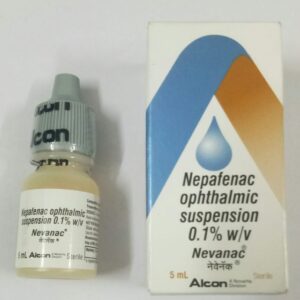 Nevance Nepafenac Ophthalmic Suspension 0.1% Eye Drop