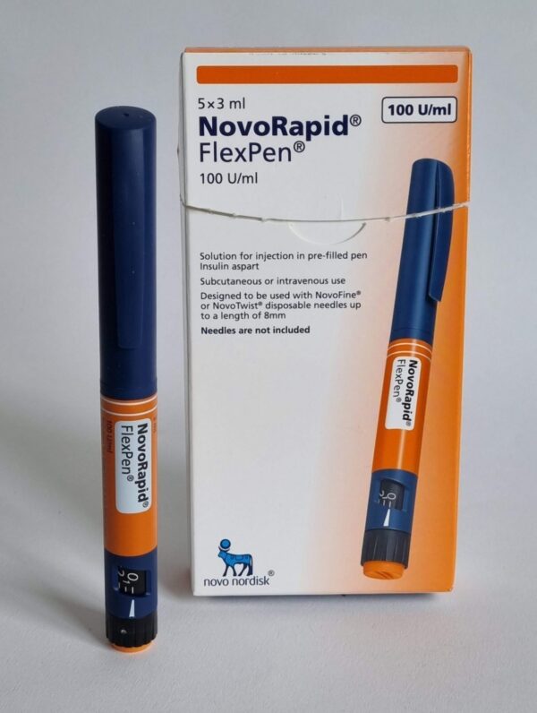 Novorapid Flexpen Insulin Aspart 100 IU Injection