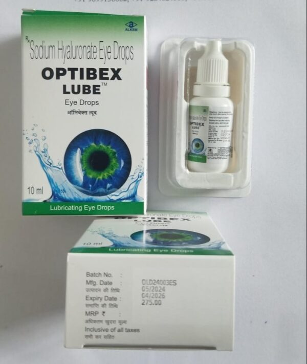Optibex Lube Carboxymethylcellulose 0.5%  Eye Drop