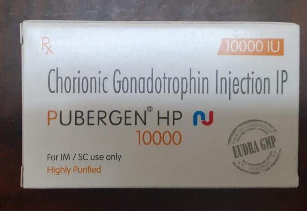Pubergen HP Chorionic Gonadotropin 10000 IU Injection