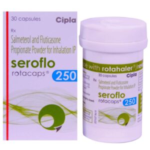 Seroflo Rotacap Salmeterol 50 mcg + Fluticasone Propionate 250 mcg Capsule