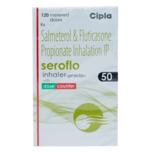 Seroflo Salmeterol 25 mcg + Fluticasone Propionate 50 mcg Inhaler