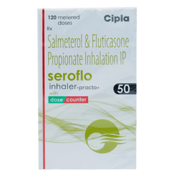 Seroflo Salmeterol 25 mcg + Fluticasone Propionate 50 mcg Inhaler
