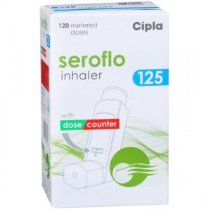 Seroflo Salmeterol 25mcg + Fluticasone Propionate 125mcg Inhaler