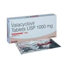 Valamac Valacyclovir 1000 Tablet
