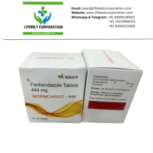 Wormchrist Fenbendazole 444  mg Tablet