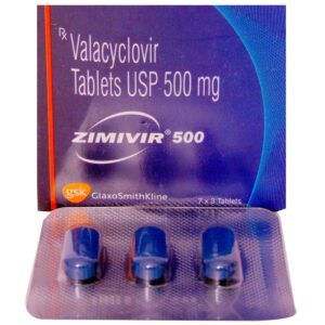 Zimivir Valacyclovir 500 Tablet