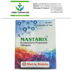Mastarix Drostanolone Propionate 100 mg Injection 1ml Ampule