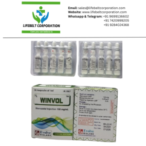 Winvol Stanozolol 100 mg Injection 1ml Ampule