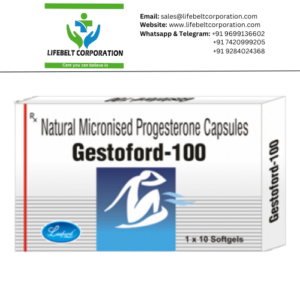 Gestoford Progesterone Natural Micronized 100mg  Capsules