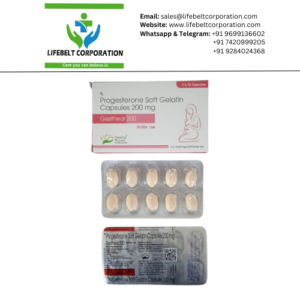 Gestheal Progesterone Natural Micronized 200mg  Capsules