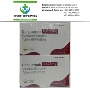 Conjubrook Conjugated Estrogens 0.625mg Tablet