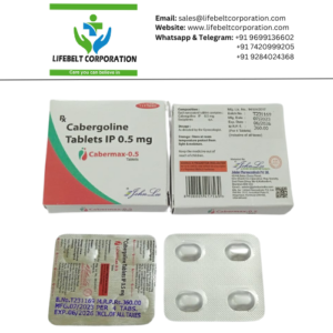 Cabermax Cabergoline 0.5mg Tablet