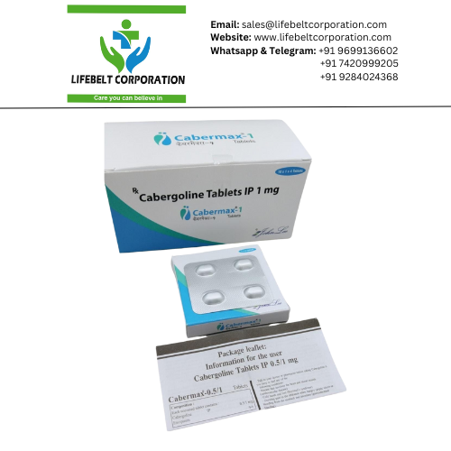 Cabermax Cabergoline 1 mg Tablet