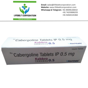Kabbro Cabergoline 0.5 mg Tablet