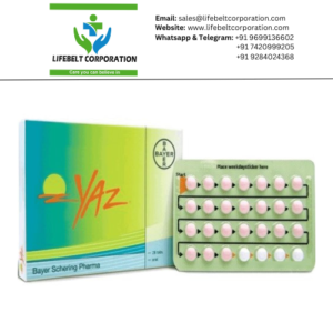 YAZ Ethinyl Estradiol 0.03mg +   Drospirenone 3mg Tablet