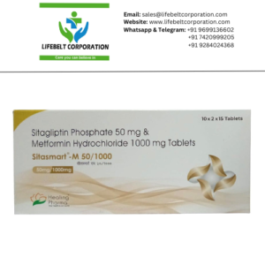 Sitasmart M Sitagliptin 50mg And Metformin Hydrochloride 1000mg Tablet