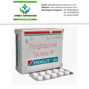 Pioglit Pioglitazone 30mg Tablet