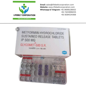 Glycomet Metformin 500mg Tablet SR