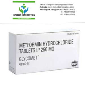 Glycomet Metformin 250mg Tablet