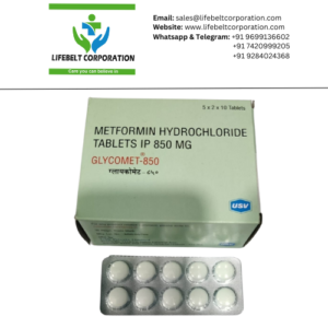 Glycomet Metformin 850mg Tablet