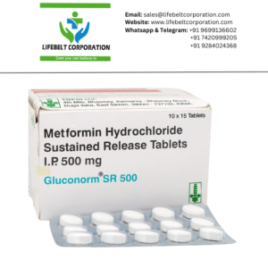 Gluconorm SR Metformin 500mg Tablet