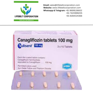 Sulisent Canagliflozin 100mg Tablet