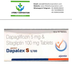 Dapalex S Dapagliflozin 5mg And Sitagliptin 100mg Tablet
