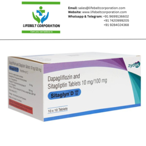 Sitaglyn D Dapagliflozin 10mg And Sitagliptin 100mg Tablet