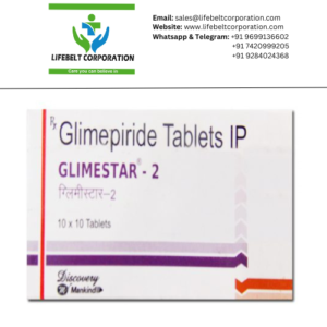 Glimestar Glimepride 2mg Tablet
