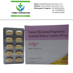 Gufigest Progesterone Natural Micronized 400mg Capsules