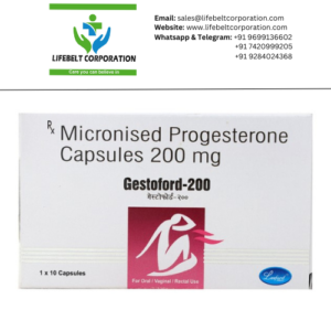 Gestoford Progesterone Natural Micronized 200mg  Capsules