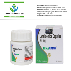 Lenanamo Lenalidomide 25mg Capsules