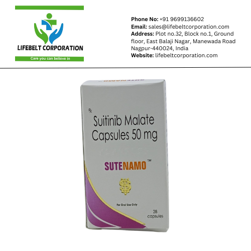 Sutenamo Sunitinib Malate 50mg Tablets