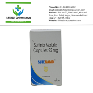 Sutenamo Sunitinib Malate 25mg Tablets