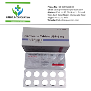 Ivervid  Ivermectin 6  mg Tablet
