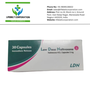 LDN  Low Dose Naltrexone Hydrochloride 3mg  Capsule
