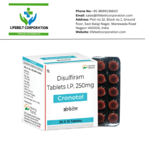 Cronotol  Disulfiram 250mg  Tablet