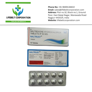 Naltrust Naltrexone Hydrochloride 50 mg Tablet
