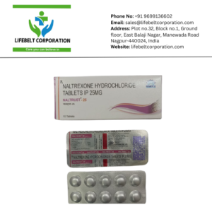 Naltrust Naltrexone Hydrochloride 25 mg Tablet