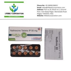 Naltivia Naltrexone Hydrochloride 50mg Tablet